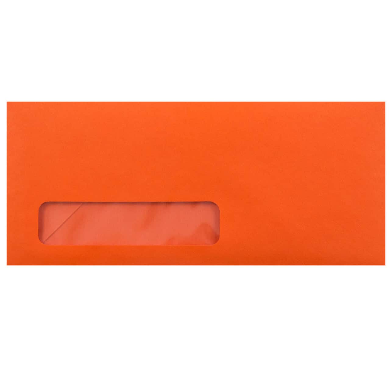 JAM Paper 4" x 9.5" Colored Business Window Envelopes, 50ct.